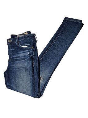 AG Adriano Goldschmied Legging Super Skinny Ankle Jeans Womens Size 27 Denim